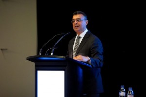 Silu Modi speaking at the IFIC Leadership Conference